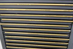HUGE Lot of Perishable Tooling With Cabinets.  ORGANIZED & LABELED.  MOSTLY NEW