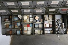 (3) Organizers with Contents of Fasteners, Bolts, Nuts, Dowels, Thread Chasers, etc