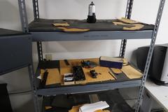 Metal Shelf with (3) Adjustable Shelves