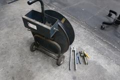 Banding Cart with Tools and 1/2" Poly Banding