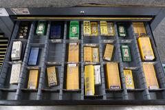 HUGE Lot of Perishable Tooling With Cabinets.  ORGANIZED & LABELED.  MOSTLY NEW