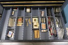 HUGE Lot of Perishable Tooling With Cabinets.  ORGANIZED & LABELED.  MOSTLY NEW