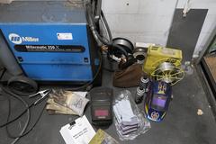 Miller Millermatic 250X MIG Welding Power Source with Torch, Ground Clamp, Regulator Supplies and More