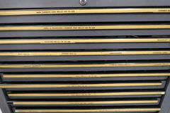 HUGE Lot of Perishable Tooling With Cabinets.  ORGANIZED & LABELED.  MOSTLY NEW