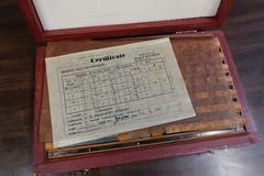 Gage Block Set, Complete, .050" to 4" With Wooden Case