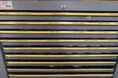 HUGE Lot of Perishable Tooling With Cabinets.  ORGANIZED & LABELED.  MOSTLY NEW
