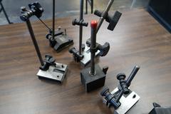 Indicator Stands Including (5) Surface Gages and (2) Magnetic Base