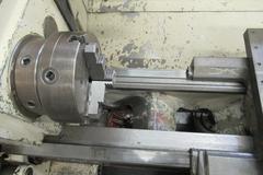 Leblond Makino 15" x 32" Regal Servo Shift Engine Lathe with Acu-Rite II DRO, Aloris Tool Post, 8" 3 Jaw Chuck, Work Light