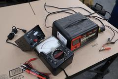 Electrical Items: Battery Charger, Meter, Power Supply