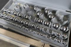 (2) Gage Sets: (1) Gage Ball Set, (1) Round Gage Block set