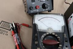 Electrical Items: Battery Charger, Meter, Power Supply