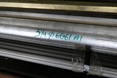 Cantilever Style Stock Rack with Contents of Steel, Aluminum and Brass Stock.  