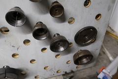 5C Collets, Over, (150) Pieces, Including Round, Hex, Internal, Step Chucks, Emergency, Serrated.