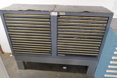 HUGE Lot of Perishable Tooling With Cabinets.  ORGANIZED & LABELED.  MOSTLY NEW