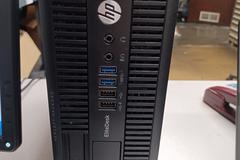 HP EliteDesk Coputer System with 19" Monitor, AMD A6 Processor, 463GB Harddrive, Fresh Windows 10 Pro Install