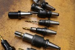 End Mill Style Cat 40 Tool Holders, (10)