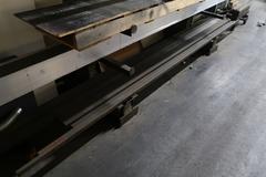 Cantilever Style Stock Rack with Contents of Material and Pallet Racking