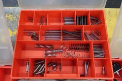 Bearings, Furses, Relays, Springs and More in Organizers