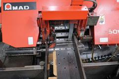 Amada HA-250W Automatic Horizontal Band Saw with Coolant and Chip Auger