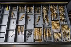 HUGE Lot of Perishable Tooling With Cabinets.  ORGANIZED & LABELED.  MOSTLY NEW