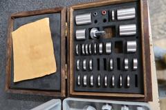 (2) Gage Sets: (1) Gage Ball Set, (1) Round Gage Block set