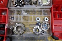 Bearings, Furses, Relays, Springs and More in Organizers