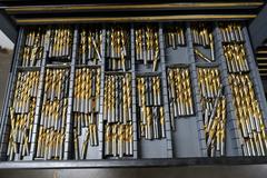 HUGE Lot of Perishable Tooling With Cabinets.  ORGANIZED & LABELED.  MOSTLY NEW