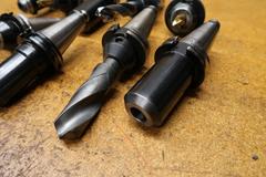 End Mill Style Cat 40 Tool Holders, (10)