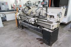 LeBlond Makino 19" x 54" Servo Shift Engine Lathe with Sony  DRO, 3" Hole Thru Spindle, Chucks, Steady Rests