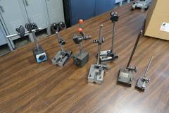 Indicator Stands Including (5) Surface Gages and (2) Magnetic Base