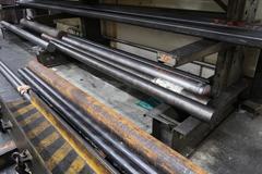 Cantilever Style Stock Rack with Material.  Aluminum and Steel,  Variety of Sizes & Lengths, 