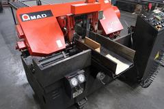 Amada HA-250W Automatic Horizontal Band Saw with Coolant and Chip Auger