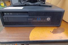HP EliteDesk Computer System with 18" Monitor, 500GB Harddrive, AMD A6 Processor, Fresh Windows 10 Install