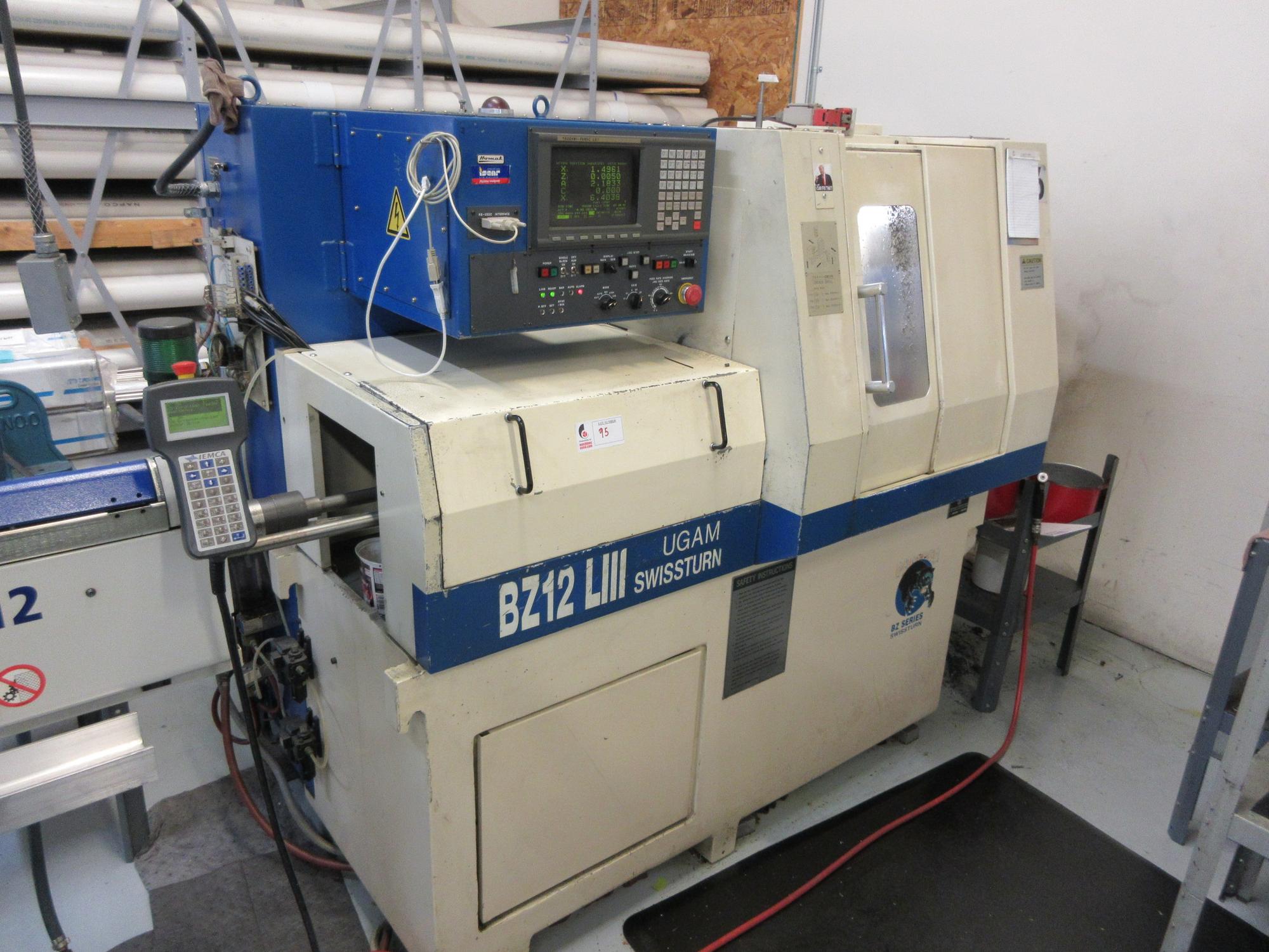 Machines Used | Tsugami BZ12 LIII Panther CNC Swiss Screw Machine