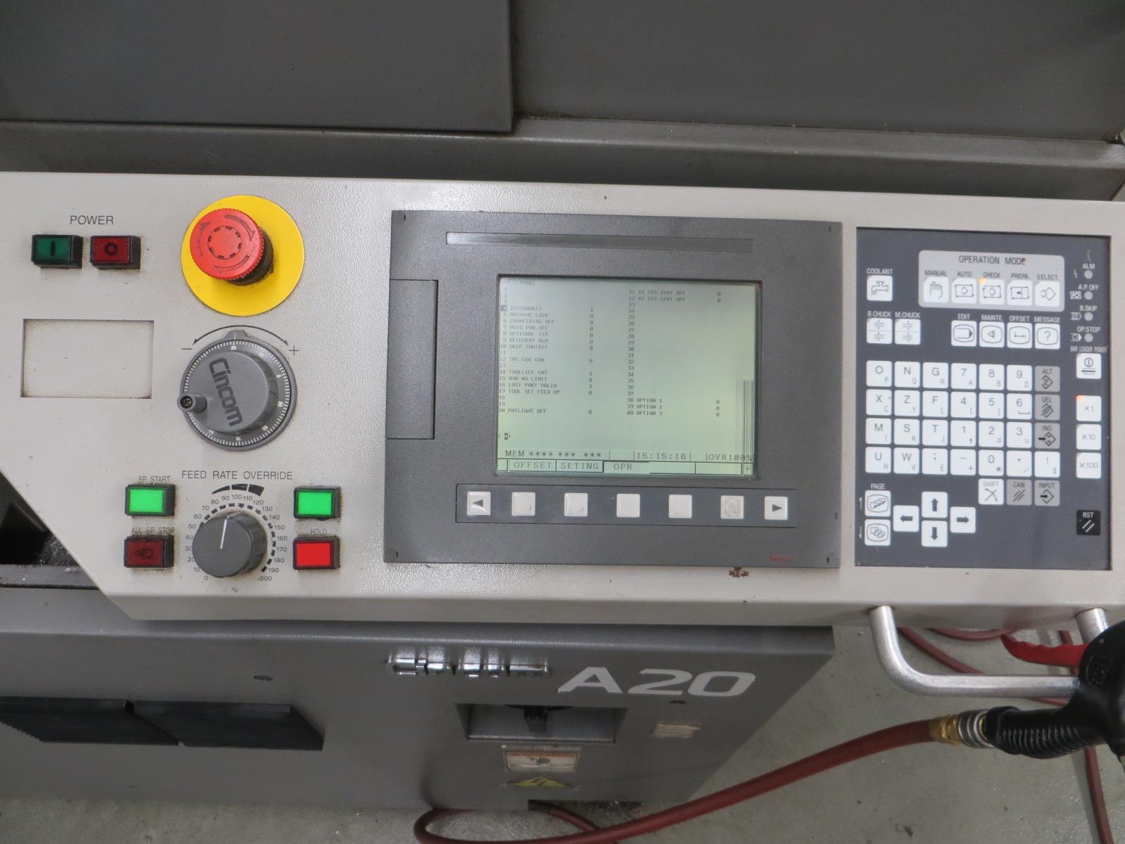 Machines Used | Citizen A20 VIIPL CNC Single Spindle Swiss Screw