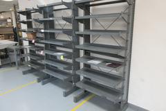 Machines Used | Cantilever Style Racks, (3)