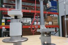 (2) Manual Test Stands, (1) Chatillon