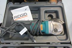 Assorted Power Tools, Vacuum, Angle Grinders, Circular Saw