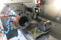 Chiron FZ 12 MT High Speed Plus 5-Axis CNC Vertical Machining Center with Parts Conveyor and Renishaw Probing