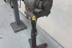 6" Double End Buffer/Grinder with Pedestal Base