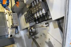 Citizen M20 CNC Swiss Type Automatic Screw Machine with Cincom CNC Control, Mist Collector, and Spego Turnamic Barfeed