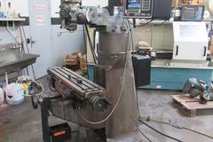 Bridgeport Series 1 CNC Vertical Mill with Prototrak MX2 2-Axis CNC Control, 3 Axis DRO, Variable Speed Spindle