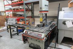 Marvel Series 8 Mark II Vertical Tilt Frame Band Saw with Infeed Conveyor and Coolant