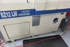 Tsugami BZ12 LIII Panther CNC Swiss Screw Machine with Sub-Spindle and Live Milling, Iemca Bar Feeder, Parts Catcher