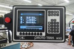 Bridgeport Series 1 CNC Vertical Mill with Prototrak MX2 2-Axis CNC Control, 3 Axis DRO, Variable Speed Spindle