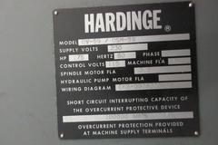 Hardinge DV-59 Variable Speed Second Operation Lathe with Collet Closer, Production Cross Slide, Turret and Tailstock