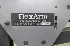 Flex Arm Pneumatic Tapping Machine with Maple Top Work Bench as Shown