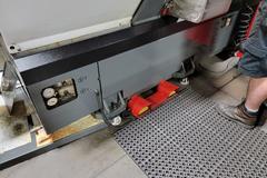 Haas DS-30Y CNC Multi-Axis Turning Center with Sub-Spindle, Haas Magazine Barfeeder, Y-Axis, High Torque Live Milling Turret,  Parts Catcher, High Pressure Coolant, Chip Conveyor.