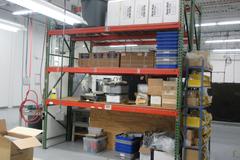 Machines Used | Teardrop Pallet Racking Bay and Contents: 124