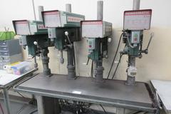 Powermatic 1150A 4-Spindle Gang Drill with Production Table